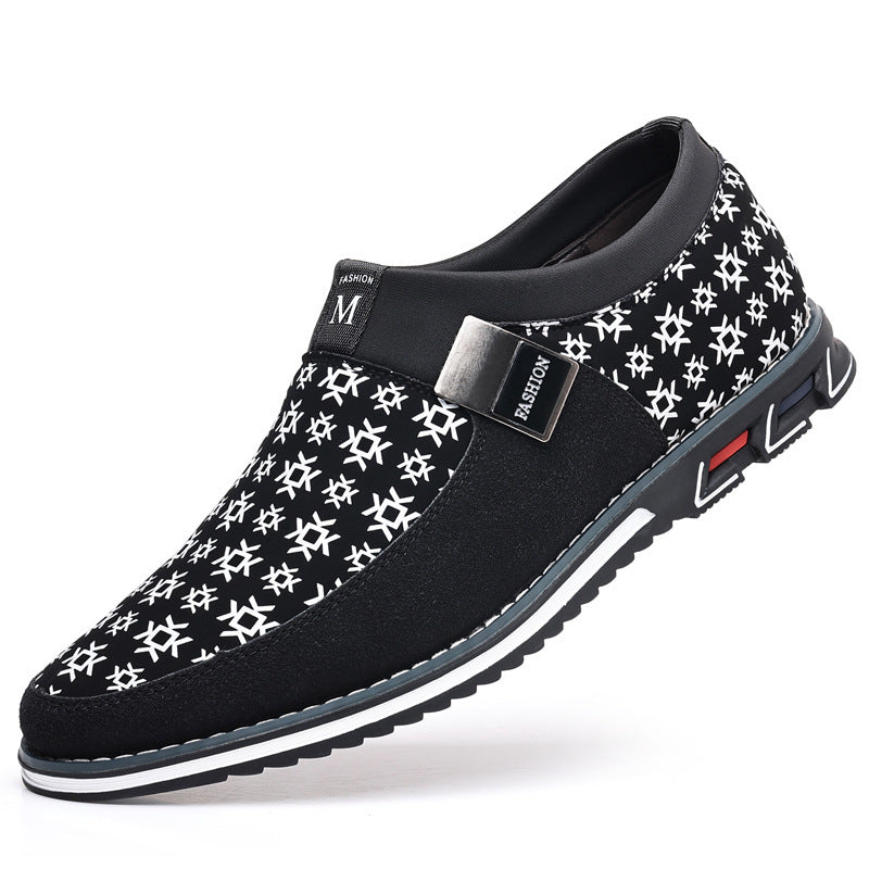 European And American Loafers Casual Shoes Color Flat