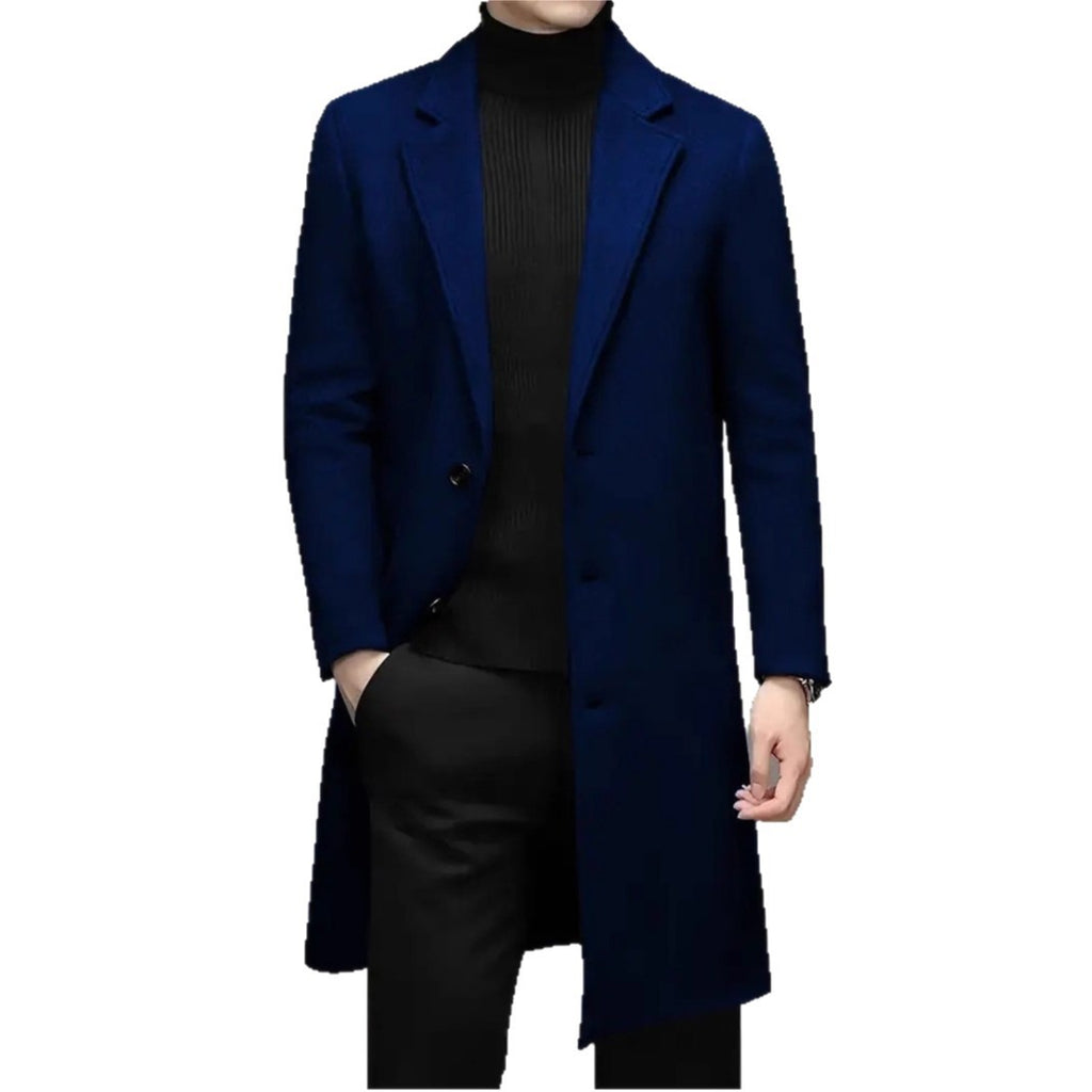 Men's Fashion Casual Slim-fit Woolen Coat